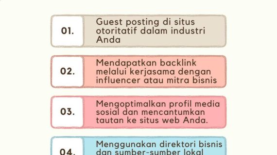 Strategi membangun backlink berkualitas