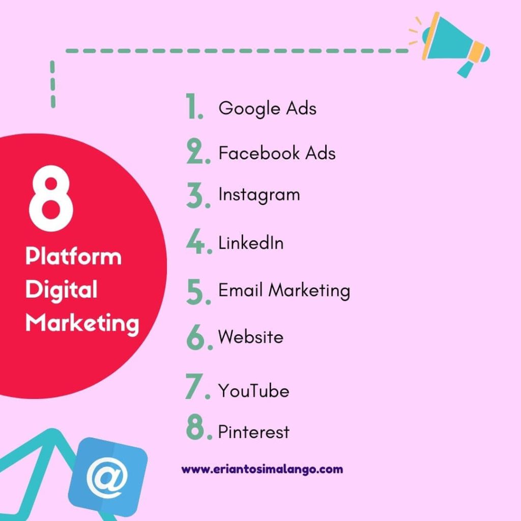 8 Platform digital marketing pemula