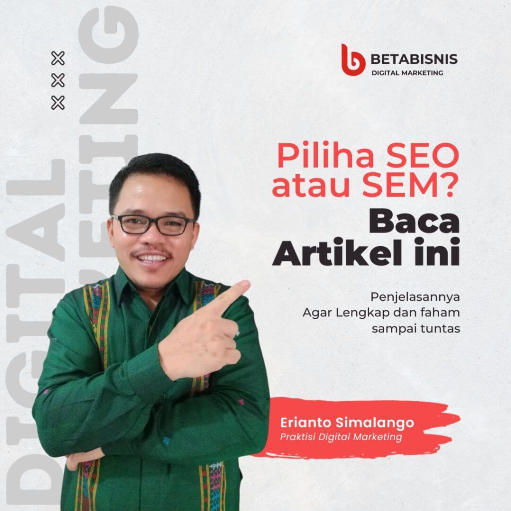 Perbedaan SEO dan SEM dalam digital marketing